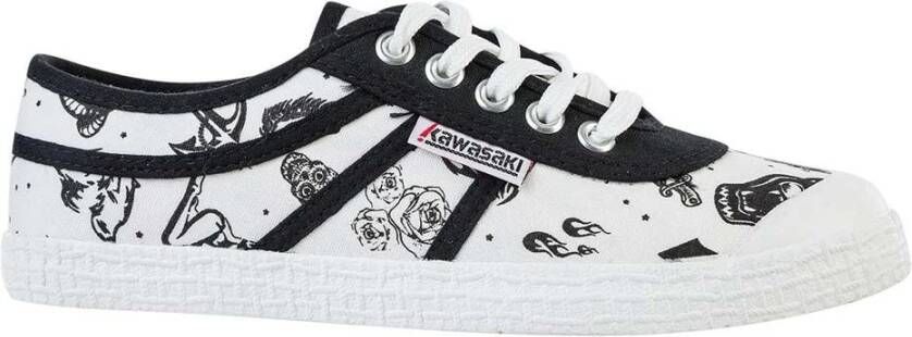 Kawasaki Moderne Tattoo Sneakers Multicolor Heren