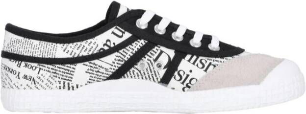 Kawasaki Sneakers News paper Canvas Shoe K202414-ES 1002 White