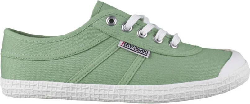 Kawasaki Originele Canvas Schoen Agave Groen Green Heren