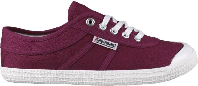 Kawasaki Originele Canvas Sneakers Purple Heren