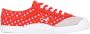 Kawasaki Polka Canvas Schoen Cherry Tomato Multicolor Dames - Thumbnail 2