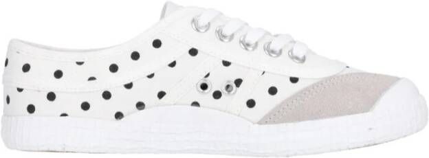 Kawasaki Polka Canvas Schoen Marshmallow Multicolor
