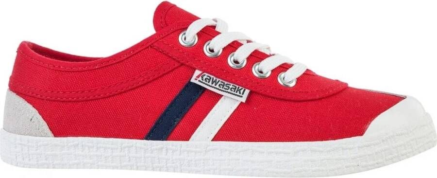 Kawasaki Retro Canvas Schoen Fiery Red Heren