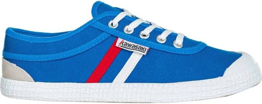 Kawasaki Retro Canvas Schoen Princess Blue Heren