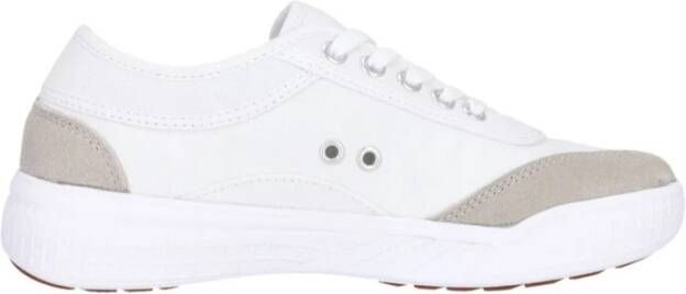 Kawasaki Retro Canvas Schoen Wit Multicolor Dames