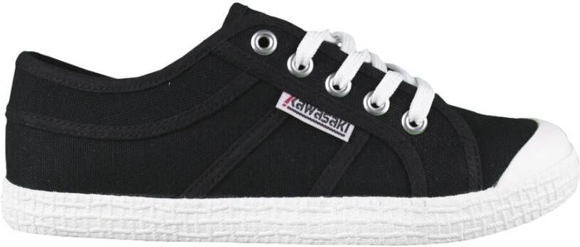 Kawasaki Retro Canvas Tennisschoenen Black Heren