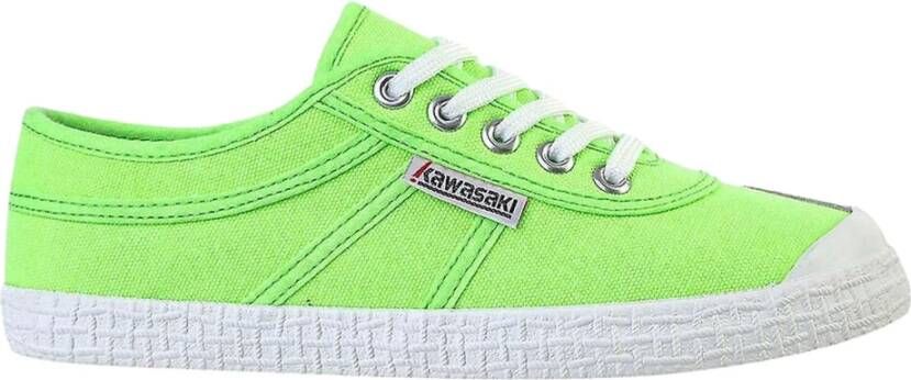 Kawasaki Originele Canvas Sneakers Green Heren