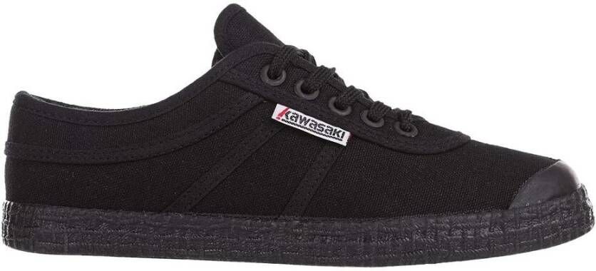 Kawasaki Sneakers Original Teddy Canvas Shoe K204501 1001S Black Solid