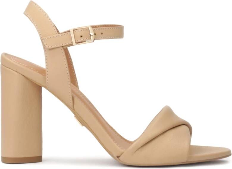 Kazar Beige leren post sandalen