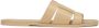 Kazar Beige leren slippers met een minimalistisch ontwerp - Thumbnail 1