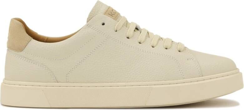 Kazar Beige minimalistische leren sneakers