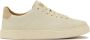 Kazar Beige minimalistische leren sneakers - Thumbnail 1