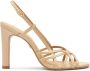 Kazar Beige open teen hoge hak sandalen Beige Dames - Thumbnail 2