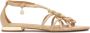 Kazar Beige platte flip-flop sandalen Beige Dames - Thumbnail 2