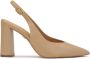 Kazar Beige pumps met blootgestelde hakken Beige Dames - Thumbnail 1