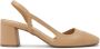 Kazar Beige pumps met open hiel - Thumbnail 1