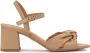 Kazar Beige sandalen met geknoopte band - Thumbnail 1