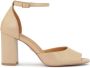 Kazar Beige sandalen met volledige hak - Thumbnail 1