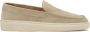 Kazar Beige suède instap sneakers voor heren Beige Heren - Thumbnail 1