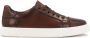 Kazar Bruine casual sneakers met perforaties - Thumbnail 1