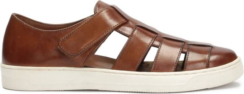 Kazar Heren sandalen van bruin leer