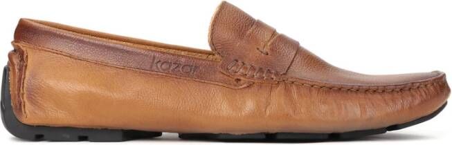 Kazar Bruine mocassins voor heren