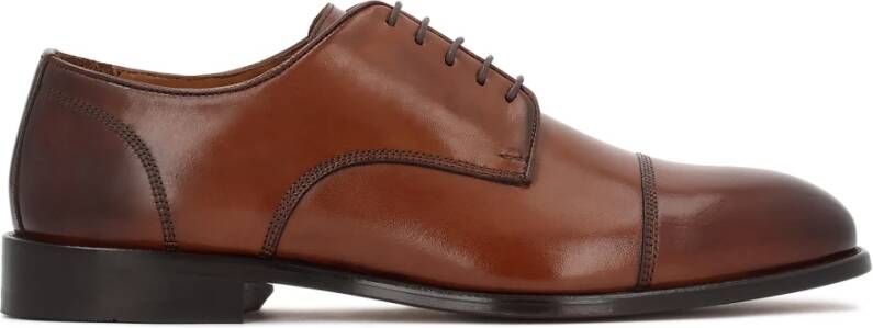 Kazar Bruine schoenen met overlappende tenen