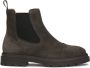 Kazar Bruine suède pantoffels met ornamenten Brown Heren - Thumbnail 2