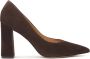 Kazar Bruine suède pumps - Thumbnail 1