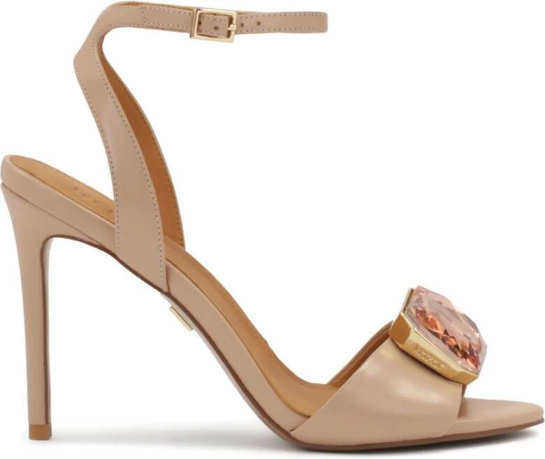 Kazar Chique sandalen met grote decoratieve steen