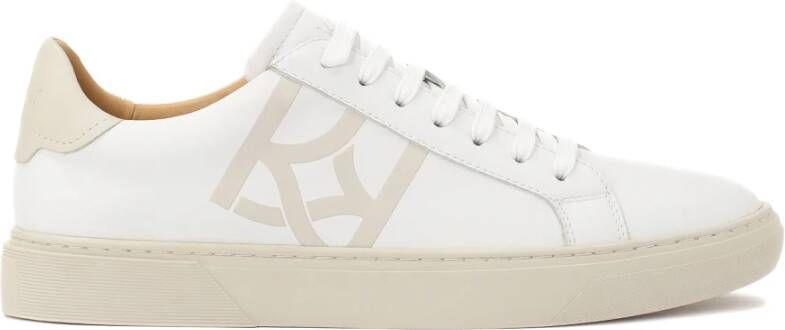 Kazar Comfortabele herensneakers met vetersluiting bovenaan
