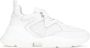 Kazar Comfortabele witte damessneakers gemaakt van leer en stof - Thumbnail 13