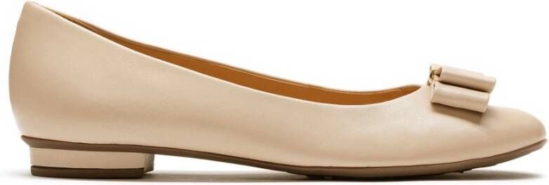 Kazar Dames beige ballerina's Beige