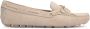 Kazar Dames comfortabele en tijdloze nubuck mocassins Beige Dames - Thumbnail 2