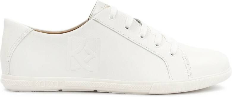 Kazar Dames witte sneakers