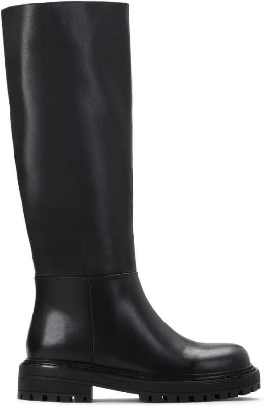 Kazar Dames zwarte hoge laarzen Black Dames