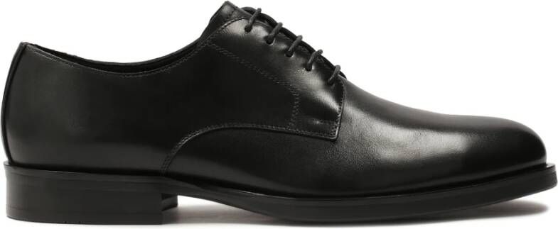 Kazar Elegante zwarte derby halfschoenen voor pak
