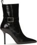 Kazar Elegante zwarte laarzen op een dunne stilettohak - Thumbnail 1