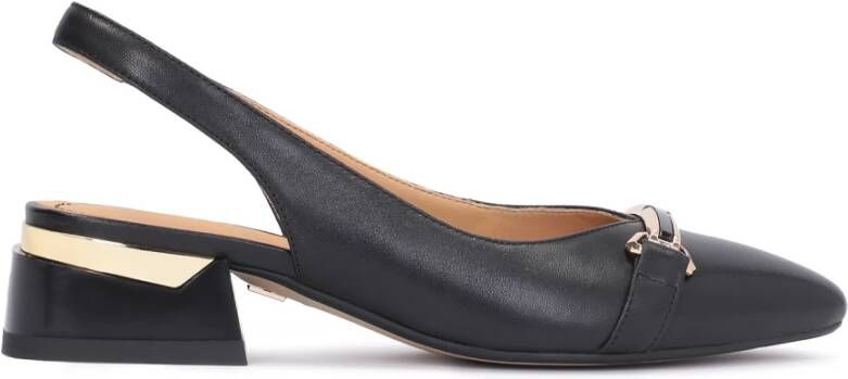 Kazar Elegante zwarte pumps met een decoratie aan de voorkant Black Dames