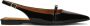 Kazar Gelakte platte slingback pumps - Thumbnail 1