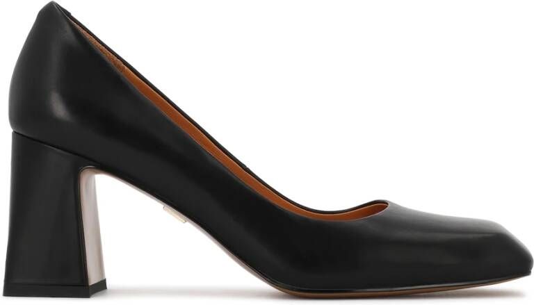Kazar Gelakte pumps met vierkante tenen