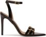 Kazar Gelakte sandalen met smalle bandjes - Thumbnail 1