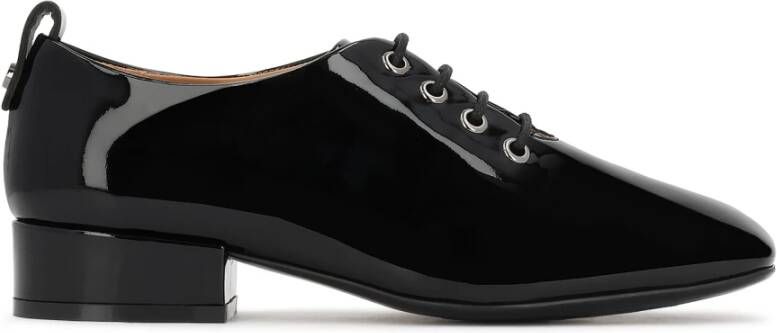 Kazar Gelakte veterschoenen met hak