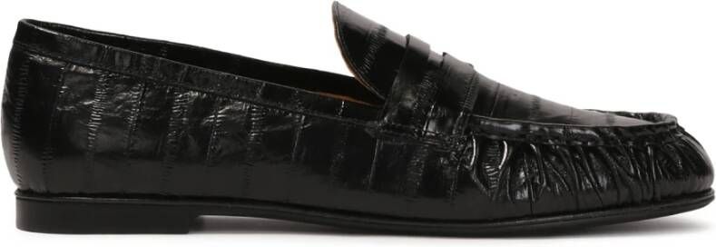 Kazar Gestempeld leren instap halfschoenen