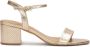 Kazar Gouden lage sandalen met hak Yellow Dames - Thumbnail 2