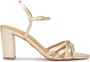 Kazar Gouden sandalen met een brede hak - Thumbnail 1