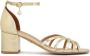 Kazar Gouden sandalen met lage brede hak - Thumbnail 1