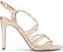 Kazar Gouden stiletto sandalen met dunne bandjes Yellow Dames - Thumbnail 2