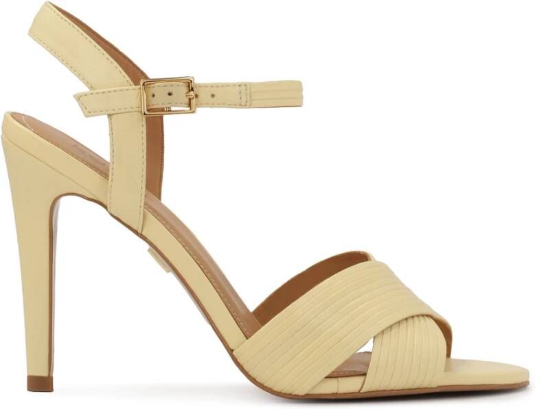 Kazar Heldergele leren sandalen - Foto 2