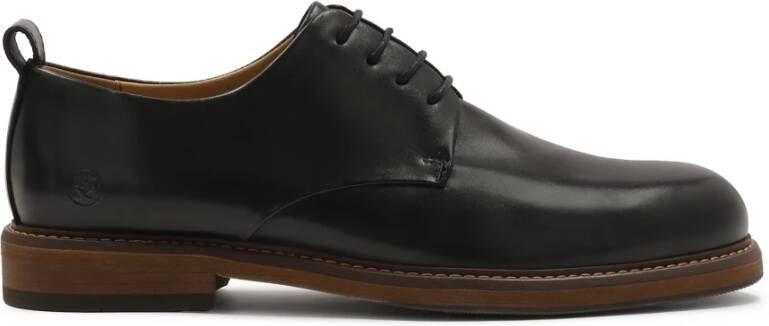 Kazar Heren semi-formele schoenen in zwarte kleur